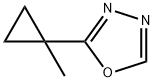 2-(1-methylcyclopropyl)-1,3,4-oxadiazole Struktur