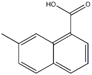 7-Methylnaphthalene-1-carboxylic acid Struktur