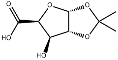 (3aS,5R,6S,6aS)-6-hydroxy-2,2-dimethyltetrahydrofuro[2,3-d][1,3]dioxole-5-carboxylic acid Struktur