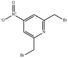 2,6-Bis(bromomethyl)-4-nitropyridine Struktur