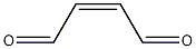 2-BUTENEDIAL, (Z)- Struktur