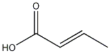 trans-Crotonic acid Struktur