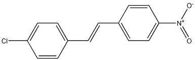 4-CHLORO-4'-NITROSTILBENE Struktur