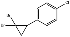 1-Chloro-4-(2,2-dibromocyclopropyl)benzene Struktur