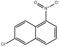 6-Chloro-1-nitronaphthalene Struktur