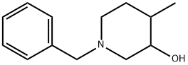 1-benzyl-4-methylpiperidin-3-ol Structure