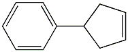 Benzene, 3-cyclopenten-1-yl- Struktur