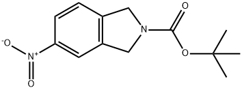 N-叔丁氧羰基-5-氨基異吲哚啉, 400727-63-1, 結(jié)構(gòu)式