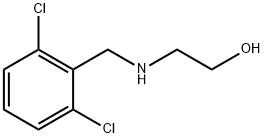 N-(2,6-Dichlorobenzyl)ethanolamine Struktur