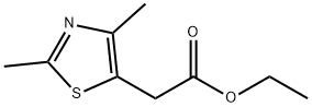 Ethyl2-(2,4-dimethylthiazol-5-yl)acetate Struktur