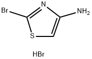 2-bromothiazol-4-amine hydrobromide Struktur