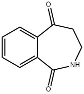 3,4-dihydro-2H-benzo[c]azepine-1,5-dione Struktur