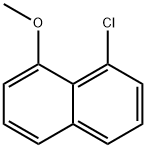 8-Chloro-1-methoxynaphthalene Struktur