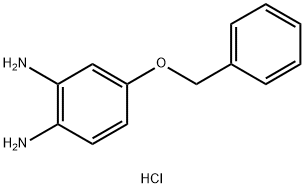 4-Benzyloxy-1,2-phenylenediamine Dihydrochloride Struktur