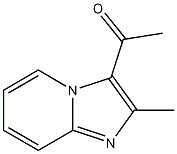 3-Acetyl-2-methylimidazo[1,2-a]pyridine Struktur