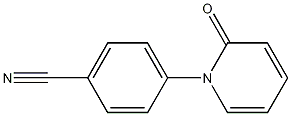 1-(4-Cyanophenyl)-1H-pyridin-2-one Struktur