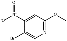 5-Bromo-2-methoxy-4-nitro-pyridine Struktur