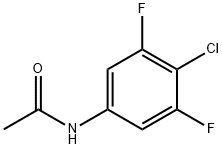 N-(4-Chloro-3,5-difluorophenyl)acetamide Struktur