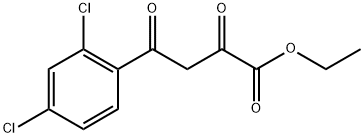 ethyl 4-(2,4-dichlorophenyl)-2,4-dioxobutanoate Struktur