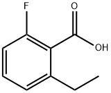 2-Ethyl-6-fluorobenzoic acid Struktur