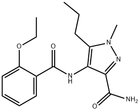 4-[(2-Ethoxybenzoyl)amino]-1-methyl-5-propyl-1H-pyrazole-3-carboxamide Struktur