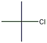 tert-Butyl chloride Struktur