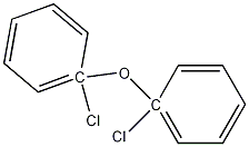 Benzene, 1,1'-oxobis(chloro- Struktur