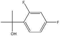 2-(2,4-Difluorophenyl)propan-2-ol Struktur