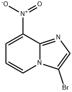 3-bromo-8-nitroimidazo[1,2-a]pyridine Struktur