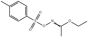 N-[[(4-Methylphenyl)sulfonyl]oxy]-ethanimidic acidethylester Struktur