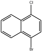 1-Bromo-4-chloronaphthalene Struktur