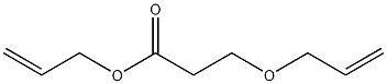 3-allyloxypropionic acid allyl ester Struktur