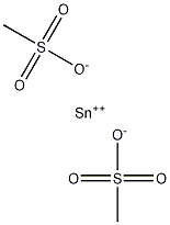 Tin(II) methanesulfonate Struktur