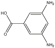 3,5-Diaminobenzoic acid Struktur