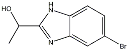 1-(5-bromo-1H-benzimidazol-2-yl)ethanol Struktur