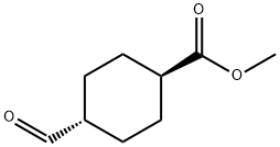 (1r,4r)-methyl 4-formylcyclohexanecarboxylate Structure