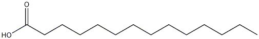 n-Tetradecanoic acid Struktur