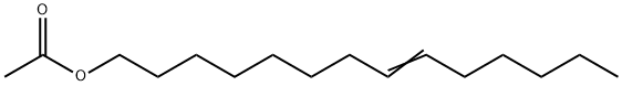 (E)-8-Tetradecenyl acetate Struktur