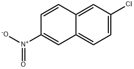 2-Chloro-6-nitronaphthalene Struktur