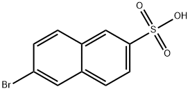 6-Bromonaphthalene-2-sulfonic acid Struktur