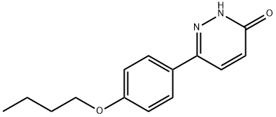 6-(4-butoxyphenyl)pyridazin-3(2H)-one Struktur