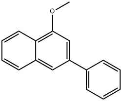 1-Methoxy-3-phenylnaphthalene Struktur