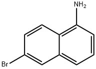 1-Amino-6-bromonaphthalene Struktur