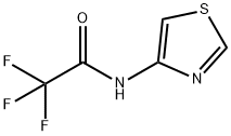 2,2,2-Trifluoro-N-4-thiazolyl-acetamide Struktur