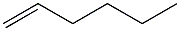 1-Hexene Struktur
