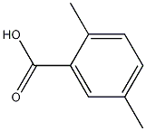 2,5-Dimethylbenzoic acid Struktur