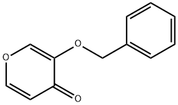 3-(benzyloxy)-4H-pyran-4-one Struktur