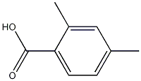 2,4-Dimethylbenzoic acid Struktur