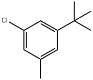 1-tert-Butyl-3-chloro-5-methylbenzene Struktur