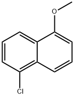 1-Chloro-5-methoxynaphthalene Struktur